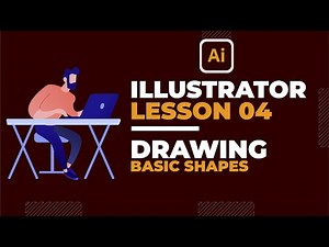 Lesson 04: DRAWING BASIC SHAPES | BARO SIDA ILLUSTRATOR LOOGU SAMEEYO SHAPES FUDUD