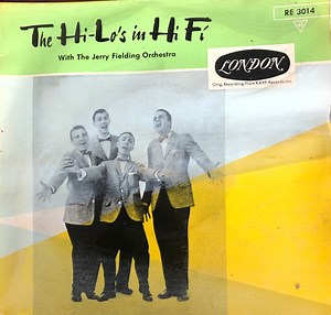 The Hi-Lo's And The Jerry Fielding Orchestra - The Hi-Lo's in Hi-Fi