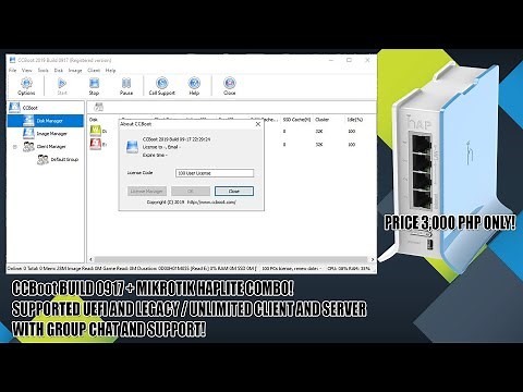 INSTALLING CCBOOT BUILD 0917