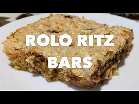ROLO RITZ BARS | EASY DESSERT | 3 INGREDIENTS ONLY! | EASY RECIPE | STIR IT UP! RECIPES
