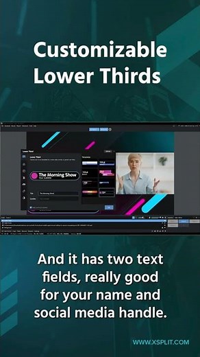 Easy to Use Lower Thirds for Talk Shows and Podcasts!