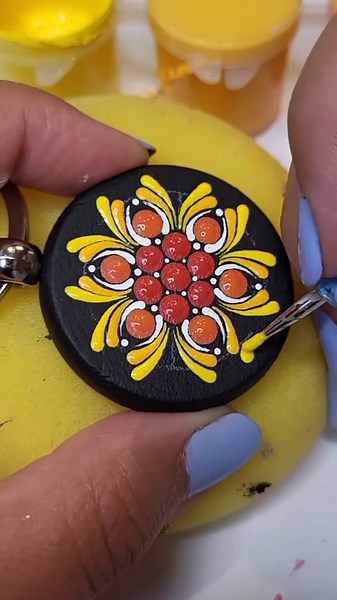 Tutorial de puntillismo: Crea tu primer llavero