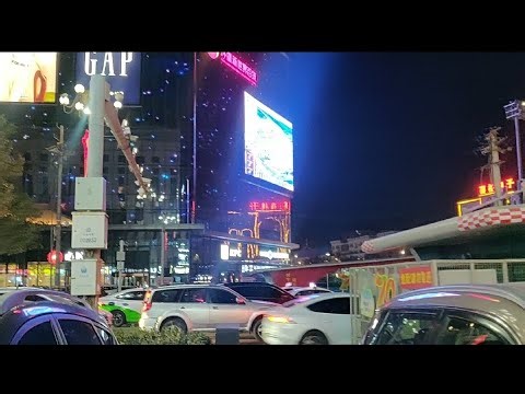 Bus Ride View in china🚌 | Beautiful Outside Scenes & Street Life