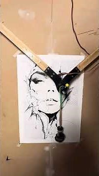 Showcase of #scribi the Insane DIY home built plotter.