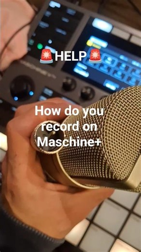 Can you record through usb interface on maschine plus + ? #maschine #help #tips #howto #music