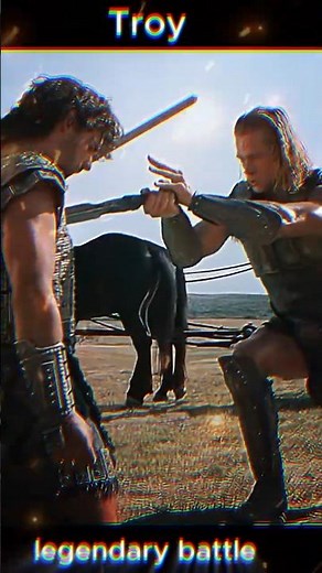 Troy (2004) Hector vs Achilles ⚔️ The Greatest Duel in Cinema | 4K