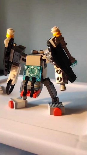 Upgrading My Mech From ur Comments! #lego #mech #robot #upgrade #new #mini #speedbuild #spacemech