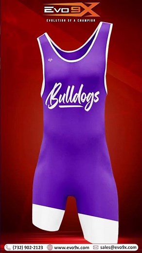 Top-Quality Custom Wrestling Singlets for Schools & Clubs — Only at EVO9X New Jersey | Free Shipping
