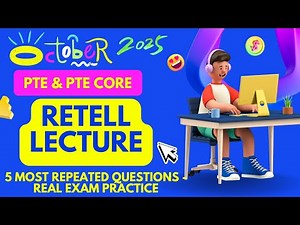 PTE Retell Lecture Practice | 40-Second Perfect Sample Answer + Tips to Boost Your Score FAST
