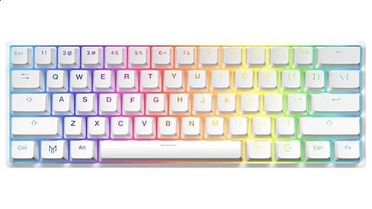 Matrix Elite Series 60% White Gaming Keyboard