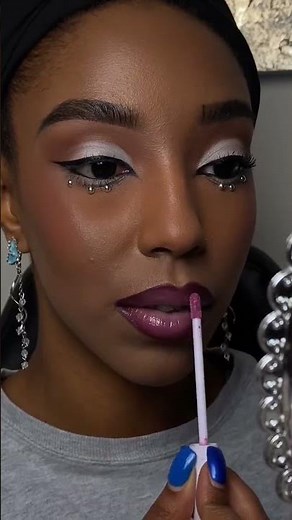 Ice princess tutorial🤍 #easymakeupforbeginners #makeupreels #eyeshadowtutorial #eyelinermakeup