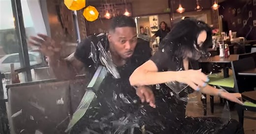 Food influencers injured after car slams into restaurant as they recorded a review