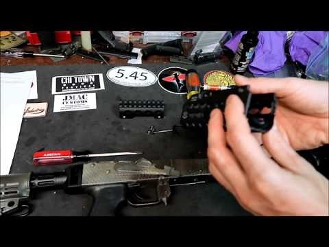 krebs custom UFM Keymod System for AKM Rifles installation #JustinsFinalMission