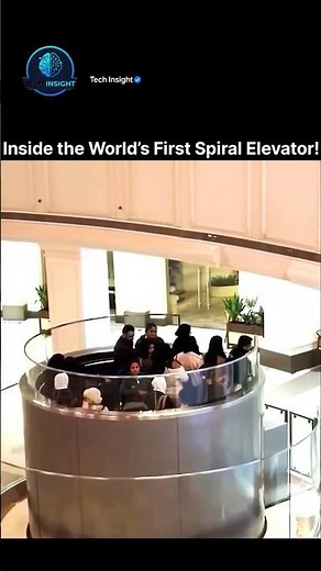 Dubai Mall Spiral Elevator: Future of Vertical Travel? | Tech Insight