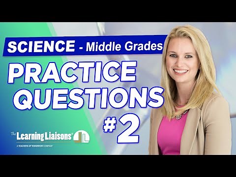 Middle Grades Science Challenge Set #2 | Teacher Certification | FTCE | Praxis | TExES