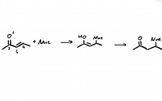 迈克尔加成（Michael addition）反应机理