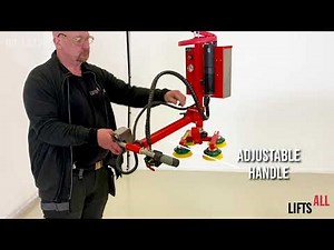 Combi-gripper for boxes - Lift ergonomically with vacuum and a hook