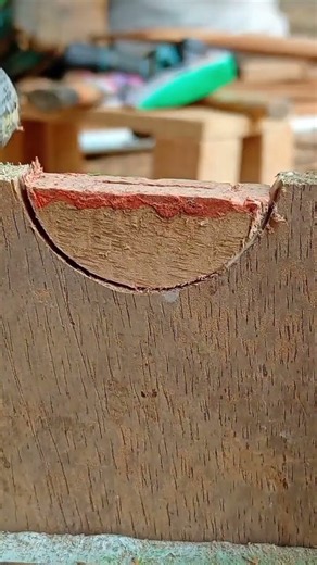 Check out this method for gluing a piece of cut wood.