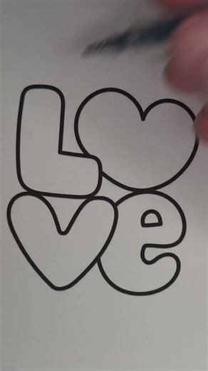 Relaxing Glitter Pen Coloring ASMR for Stress Relief