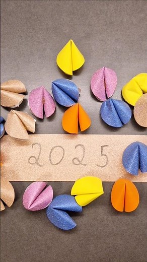 Glückskekse selber basteln 🥠schnell und einfach #diy #party #silvester #happynewyear