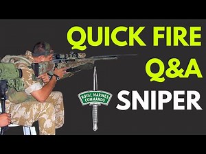 Royal Marines Sniper Q&A
