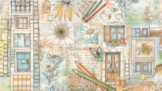 🔴 LIVE with Sara Alcobendas and her new collection DAISY Art. A relaxed creative moment, ideas, inspiration and the joy of creating together. Craft with us live. | Stamperia