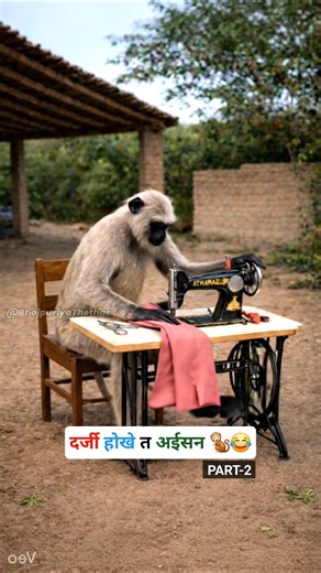दर्जी होखे त अईसन || PART-2 || #funny #thetharpuns #bhojpuriyathethar #comedy #monkey