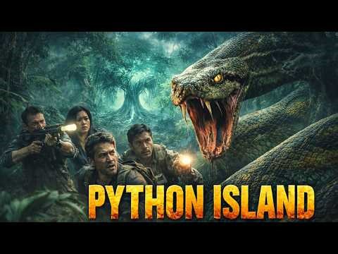 Python Island | Full Action Adventure 4K | Giant Monster Movie