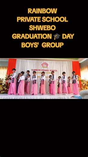 Graduation Celebration at Rainbow Private School, Shwebo