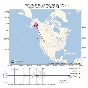7.6K views · 166 reactions | Watch the waves from the M6.1 earthquake...