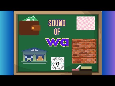 'Wa' Sound Words। Wander into the World of 'Wa' Sound Vocabulary। Read Wa Words with perfection ।