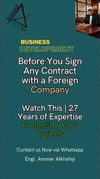 Before You Sign Any Contract with a Foreign Company watch this #shorts rts