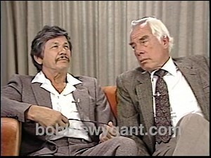 Bobbie Wygant Interviews Charles Bronson and Lee Marvin for "Death Hunt" 1981