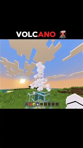 minecraft volcano 🌋 #minecraft #youtube