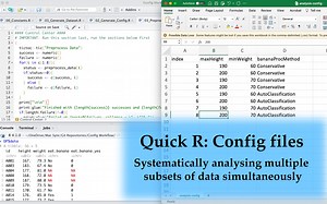 R语言进阶：利用配置文件快速分析多组数据