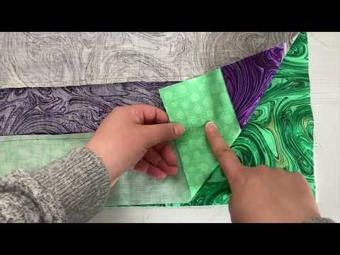 Quilted Placemats with Crochet Shell Border: Part 2 Quilted Placemats Overview