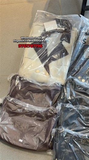 Your_closet_nepal 👗🪬 on Instagram: "Wholesale Order Dispatched To Bharahawa ✈️ 📍 Store Location : Triple Seven Building (Google) Same building, on 2nd Floor For quick reply call 📞 9743217676| 976143217675 Whatsapp Us at 9761787196 ✅ National | International Delivery Available 🚚 . . #creatorsearchinsights #wholesaleandretail #whatsapp9761787196 #yourclosetnepal #trendyoutfits"