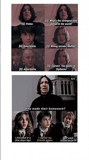 Professor Snape’s Class Be Like 😂 | Harry Potter Funny Meme #Shorts #harrypotter #funny #memes