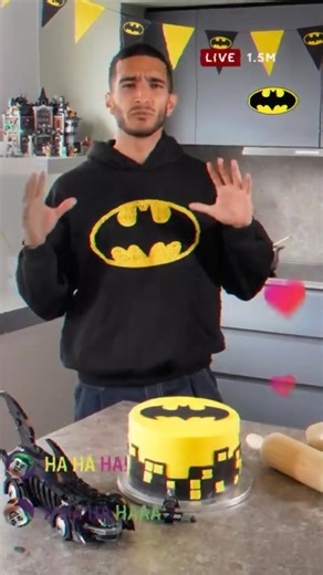 It's almost Batman Day! This year’s celebration will be a piece of cake…right? 🎂😈 #LEGO #LEGOBatman #BatmanDay | The Brick Shop LEGO Certified Store