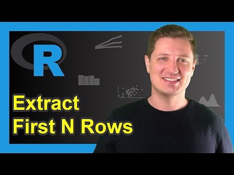 Extract First N Rows of Data Frame in R (3 Examples) | Select & Subset with head Function & [ , ]