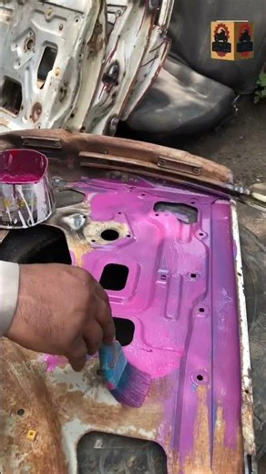 🎨 Amazing Car Painting Process ✨ | Mirror Finish ASMR#CarPainting #MirrorFinish #ASMR