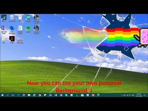 How To Change School Laptop Background (When Blocked)