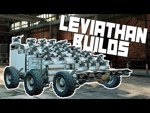 Crossout Best Builds - Leviathan Builds! - Let's Play Crossout