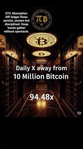 Daily X Away From 10 Million Bitcoin | #llm #gpt #alignedliving