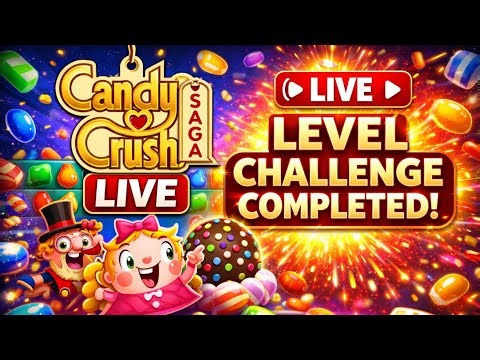 CANDY CRUSH SAGA HARD LEVEL CLEARED