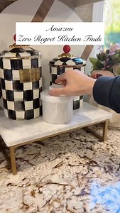 Amazon Zero Regret Kitchen Buys - I Can’t stop recommending! 🙌🏼 If you need any links type Kitchen Favorites for all the details sent to your inbox! 1 -butter bell 2-Oil decanter with marble base and stopper! 3-herb storage container to keep them fresh for a longer time! 4- vegetable chopper with cleaning brush 5-jar opener 6- electric can opener with built in bottle opener and knife sharpener 7- compact rechargeable and wireless citrus juicer All of these are inexpensive buys that I use almos