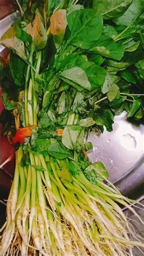 Note Shak Recipe|Saag Recipe|#shorts_feed 🌿🔥