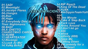 XXXTentacion 28首最佳歌曲