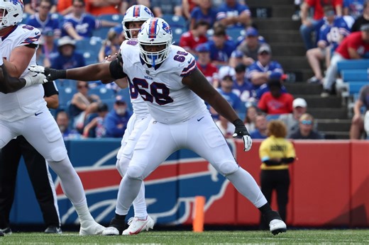 Bills activate OL Tylan Grable with both starting tackles out vs. Steelers