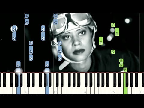 Real McCoy - Another Night (Piano Tutorial) [Synthesia]